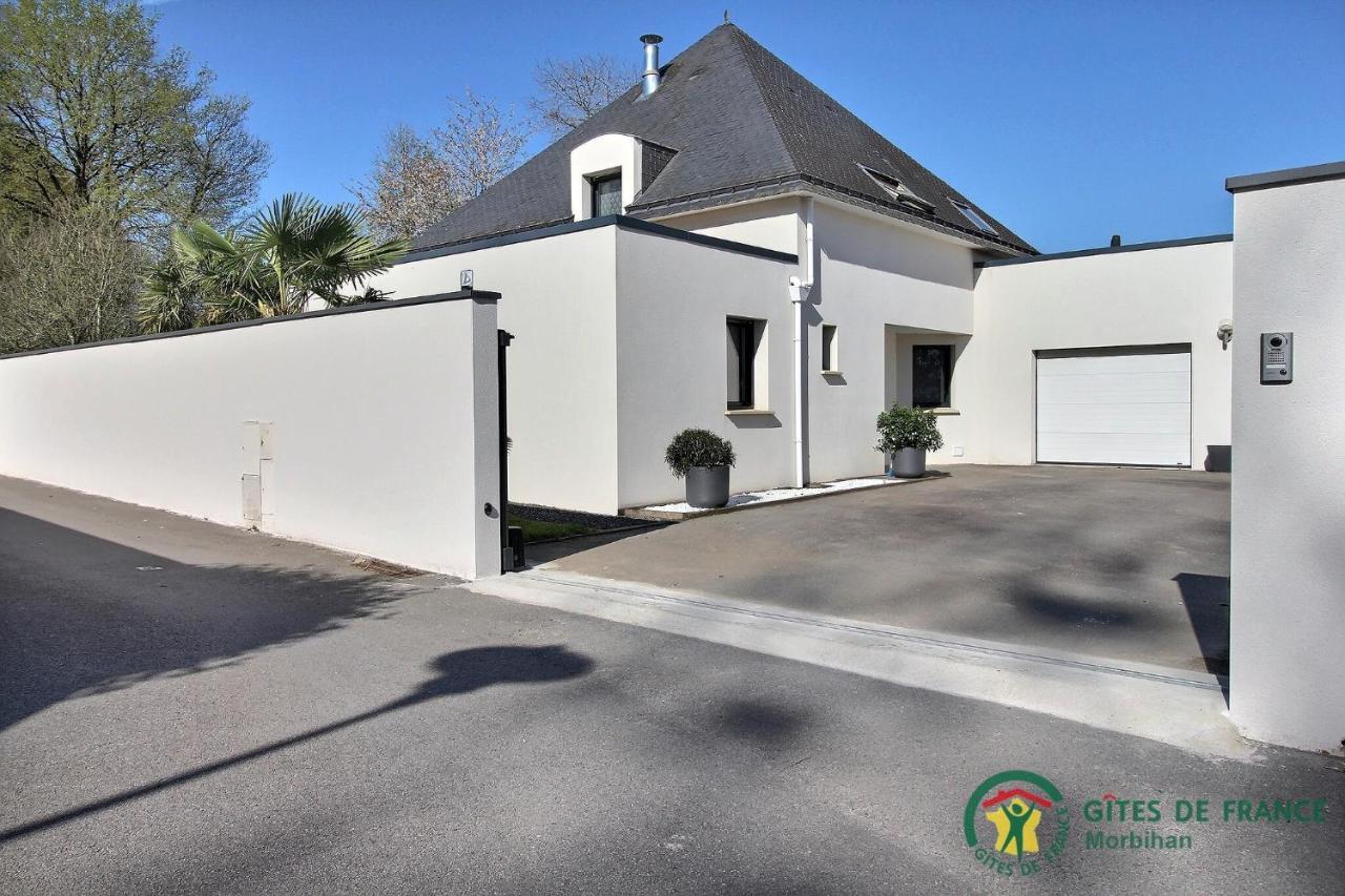 Villa Le Nid Breton Bignan Exterior foto