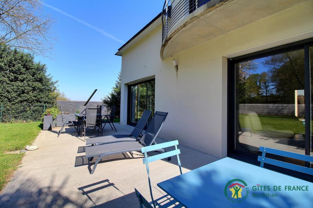 Villa Le Nid Breton Bignan Exterior foto